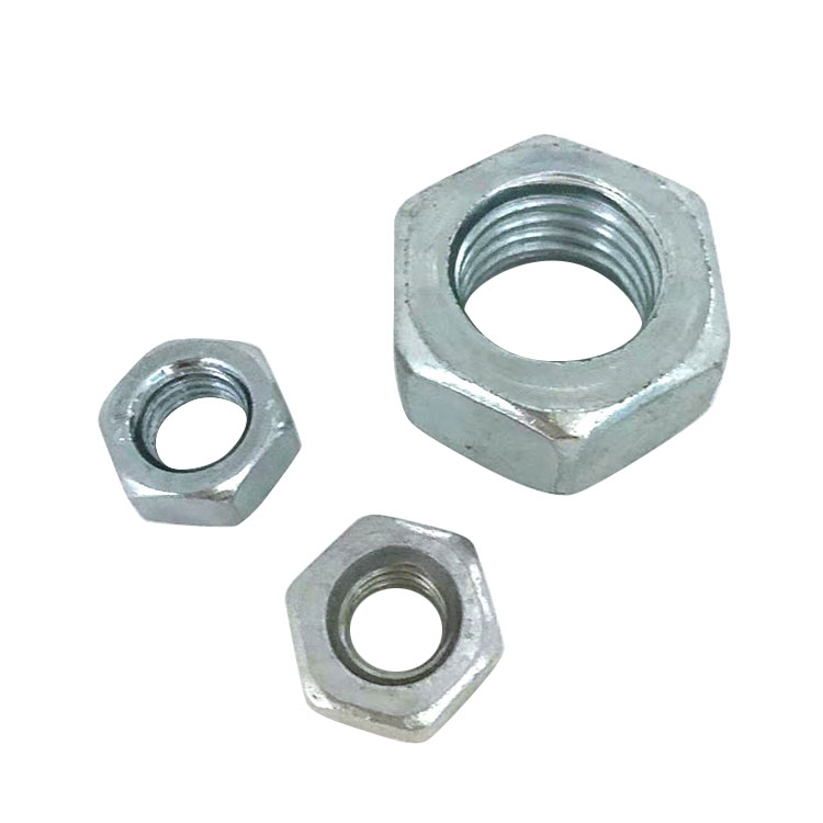 Carbon Steel DIN 934 Hex Nut Zinc Plated