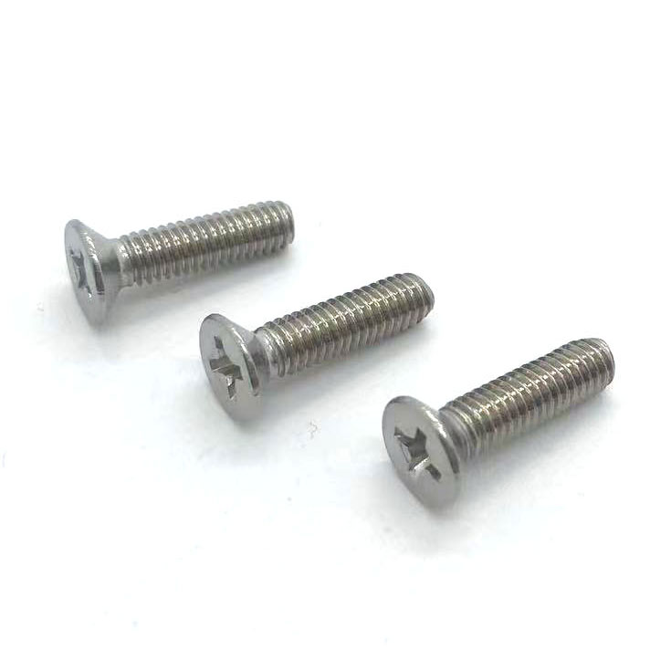 DIN965 Cross Recessed Countersunk Head Screws