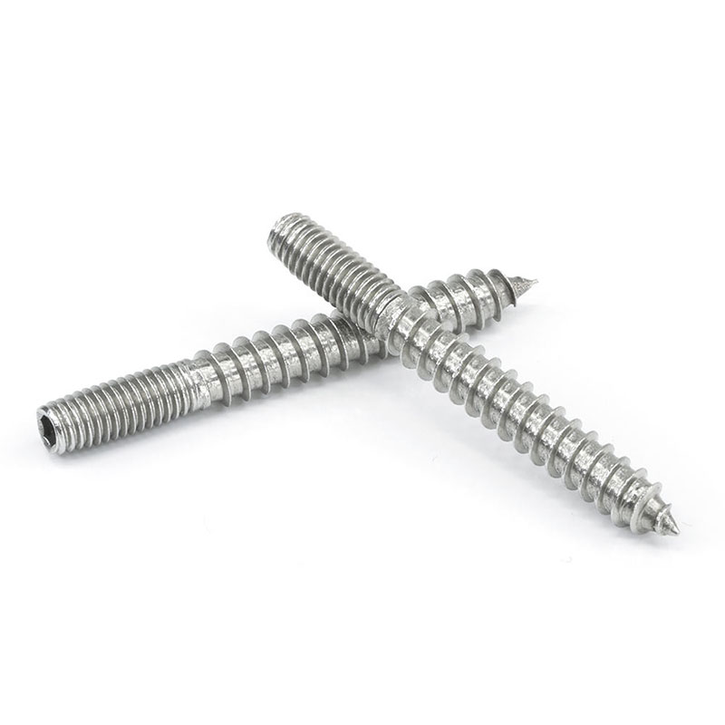 Double End Dowel Scews Wood Screws For Furniture